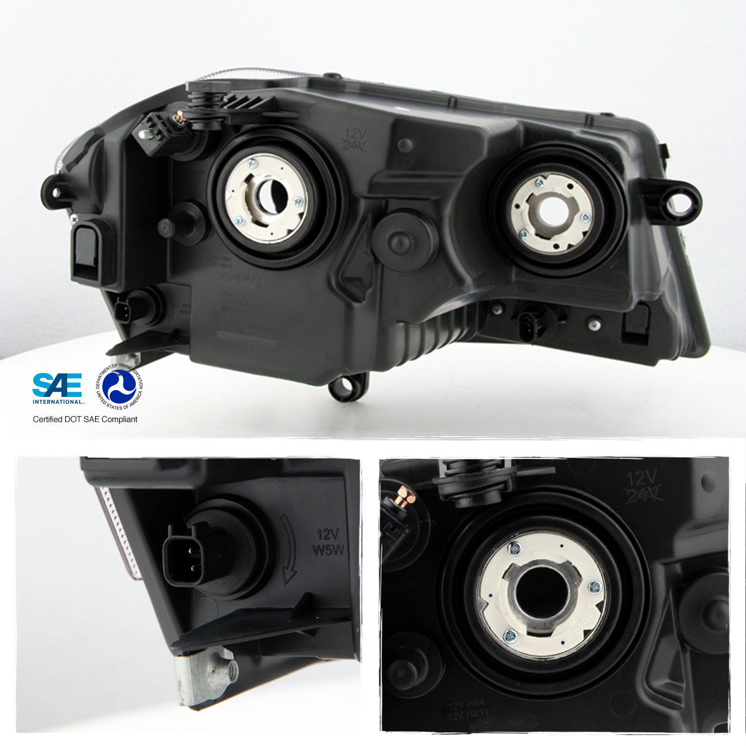 2008 2009 2010 2011 2012 2013 Dodge Avenger Passenger Right Headlight Assembly eBay